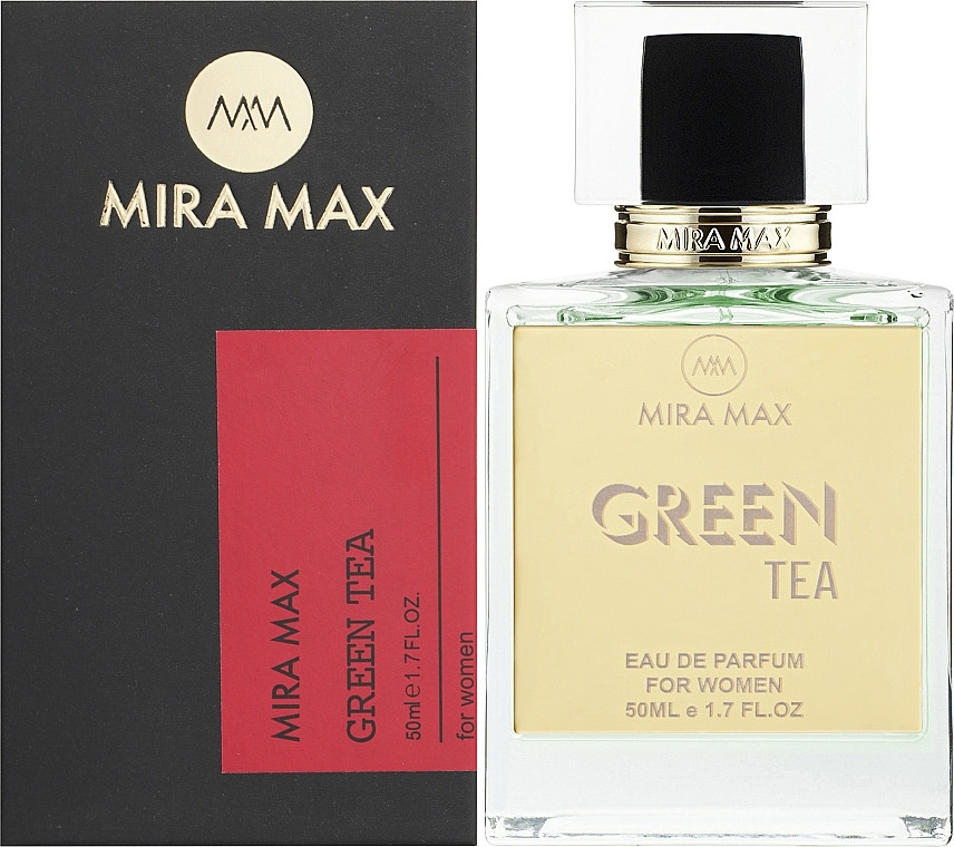 Парфумована вода жіноча Green Tea Mira Max, 50 мл, фото 1