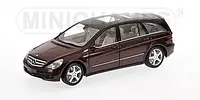 Mercedes-Benz R-Class (LHD) (W251) - 2006 - red metallic. Коллекционная модель в масштабе 1/18. MINICHAMPS