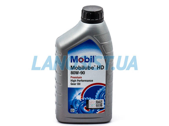 Олива трансмісійна Mobil HD 80W-90 МКПП 1L M133001C, фото 1