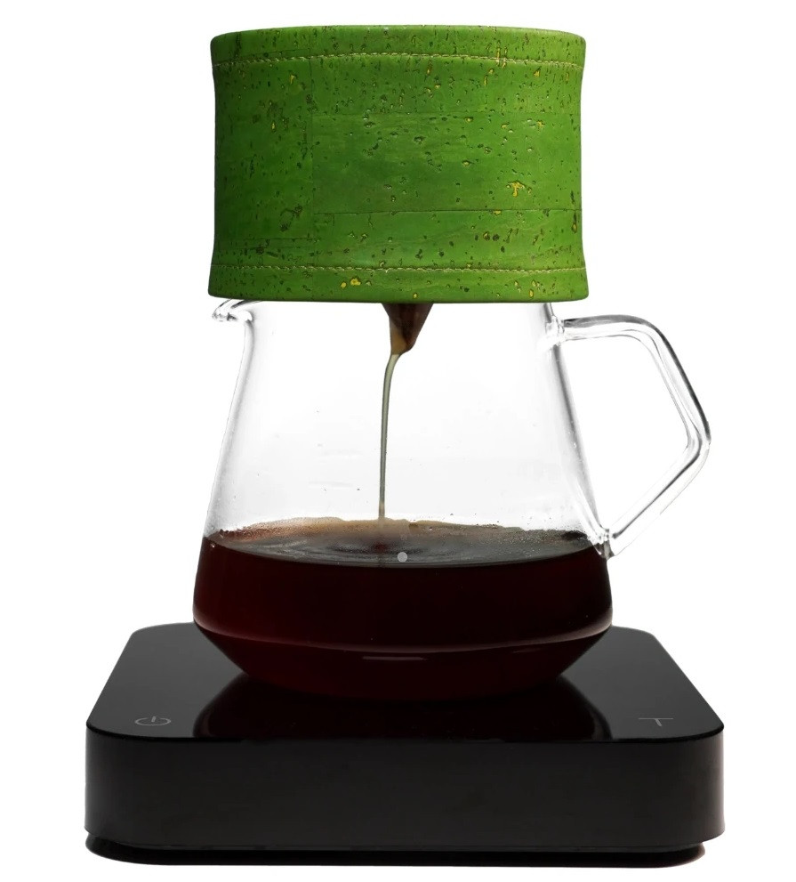 Пуровер Graycano Coffee Dripper + Sleeve Green Forest, фото 1