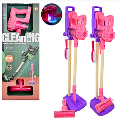 Іграшковий набір для прибирання, ручний пилосос зі звуковими ефектами, для дівчинки XG 2-31 B