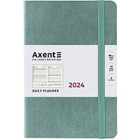 Дневник 2024 Axent Partner Soft Nuba 8817-24-48-A, 145x210 мм, серо-лазурный