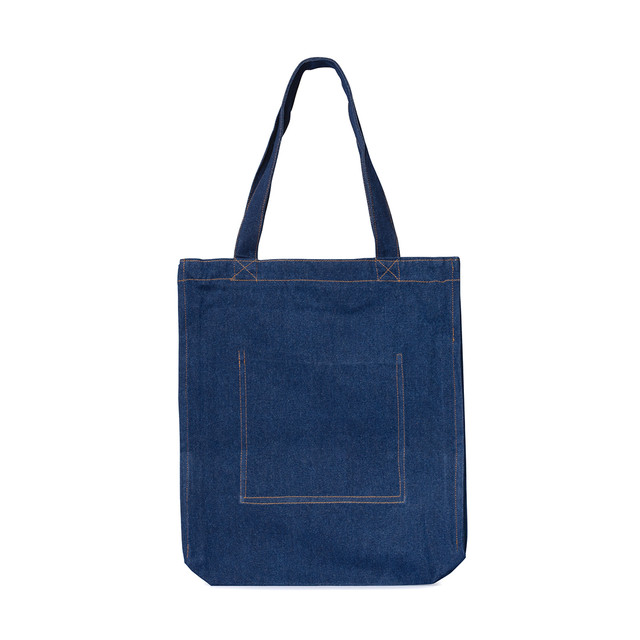 Фото сумка шопер джинсова через плече арт.00310