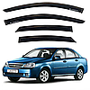 Вітровики Chevrolet Lacetti сед 2004-2013 (скотч) AV-Tuning, фото 2