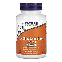 Глютамин NOW L-Glutamine 500 mg (120 вега-капс)