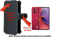 Чехол-книга Luxury для Motorola Moto G84 5G, с кредиткою