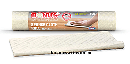 Серветка целюлозна рулонна Bonus B675 Sponge Cloth 6шт