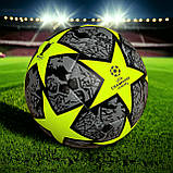 М'яч футбольна вага 420-440 грамів, матеріал PU, No5, фото 3