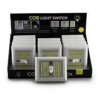Светильник Light Switch HY-604 с тумблером COB ART:7475 - НФ-00007273