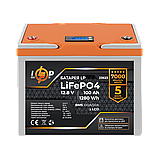 Комплект резервного живлення LP (LogicPower) ДБЖ + літієва (LiFePO4) батарея (UPS В500+ АКБ LiFePO4 1280Wh), фото 5