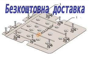 Захист двигуна Nissan Ariya (2022-) (Захист двигуна Нісан Арія) Кольчуга