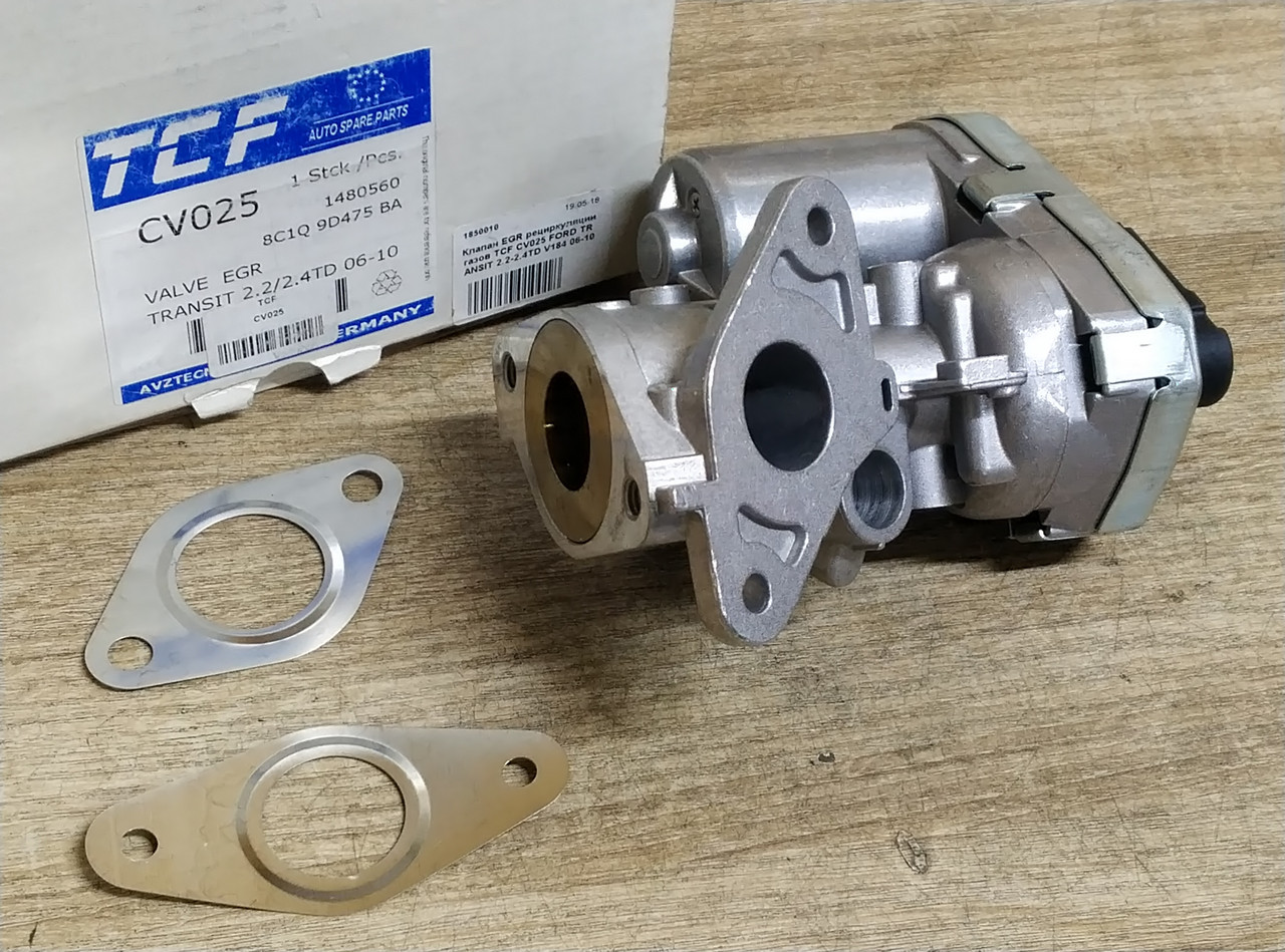 Клапан EGR рециркуляції газів TCF CV025 FORD TRANSIT 2.2-2.4TD V184 06-10
