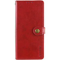 Шкіряний чохол-книжка GETMAN Gallant (PU) для Samsung Galaxy A52 4G / A52 5G / A52s Червоний