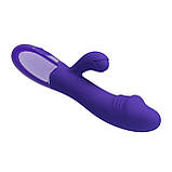 Вібратор із кліторальною стимуляцією Pretty Love Snappy Youth, 30 vibration functions, фото 4