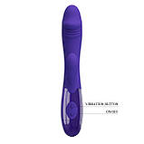 Вібратор із кліторальною стимуляцією Pretty Love Snappy Youth, 30 vibration functions, фото 5
