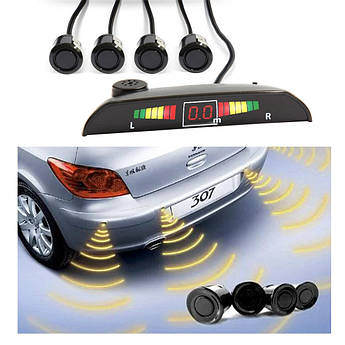Парктронік на 4 датчики Assistant Parking, паркувальна система з LCD монітором