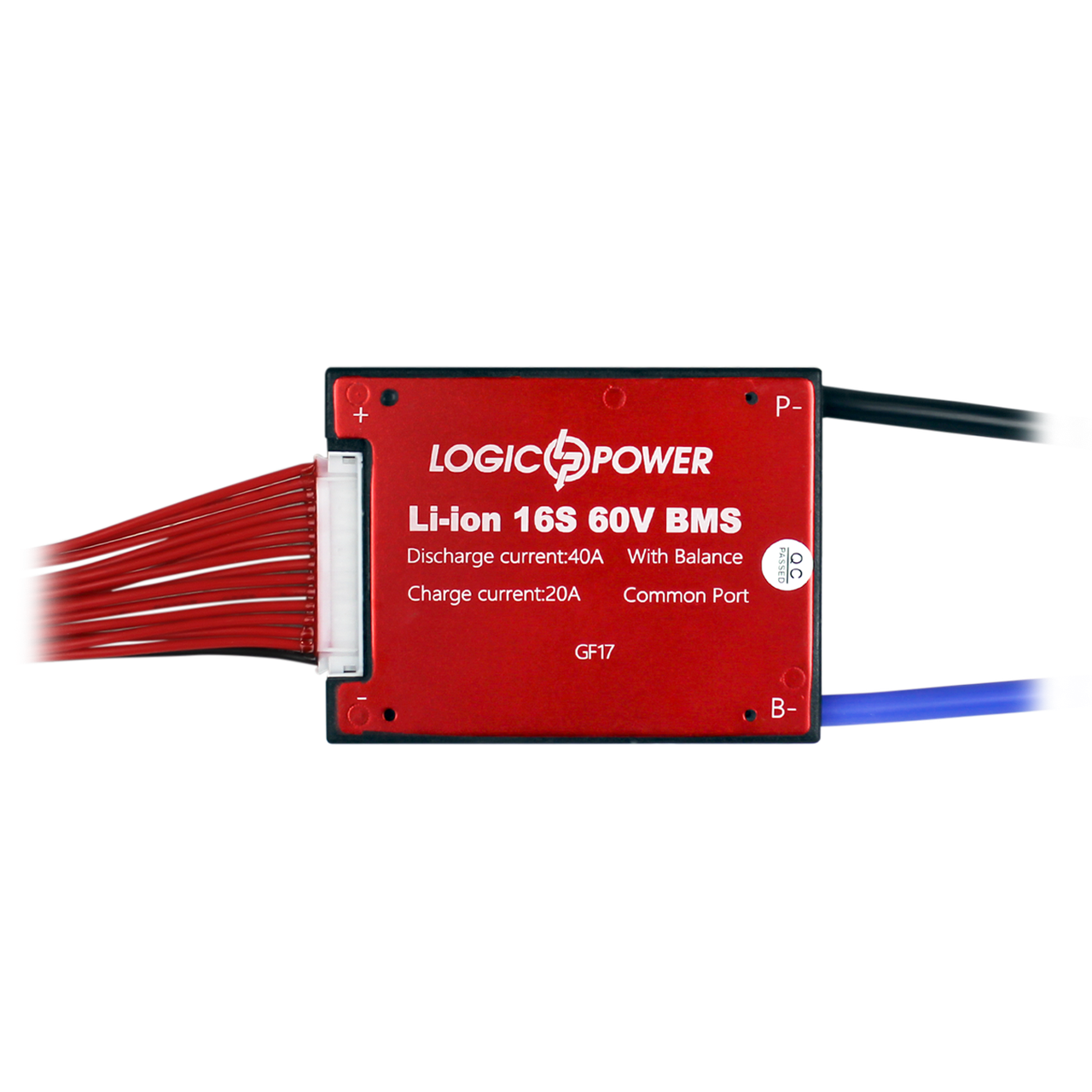 BMS плата LP Li-ion 60V 16S Dis 40A Ch 20A