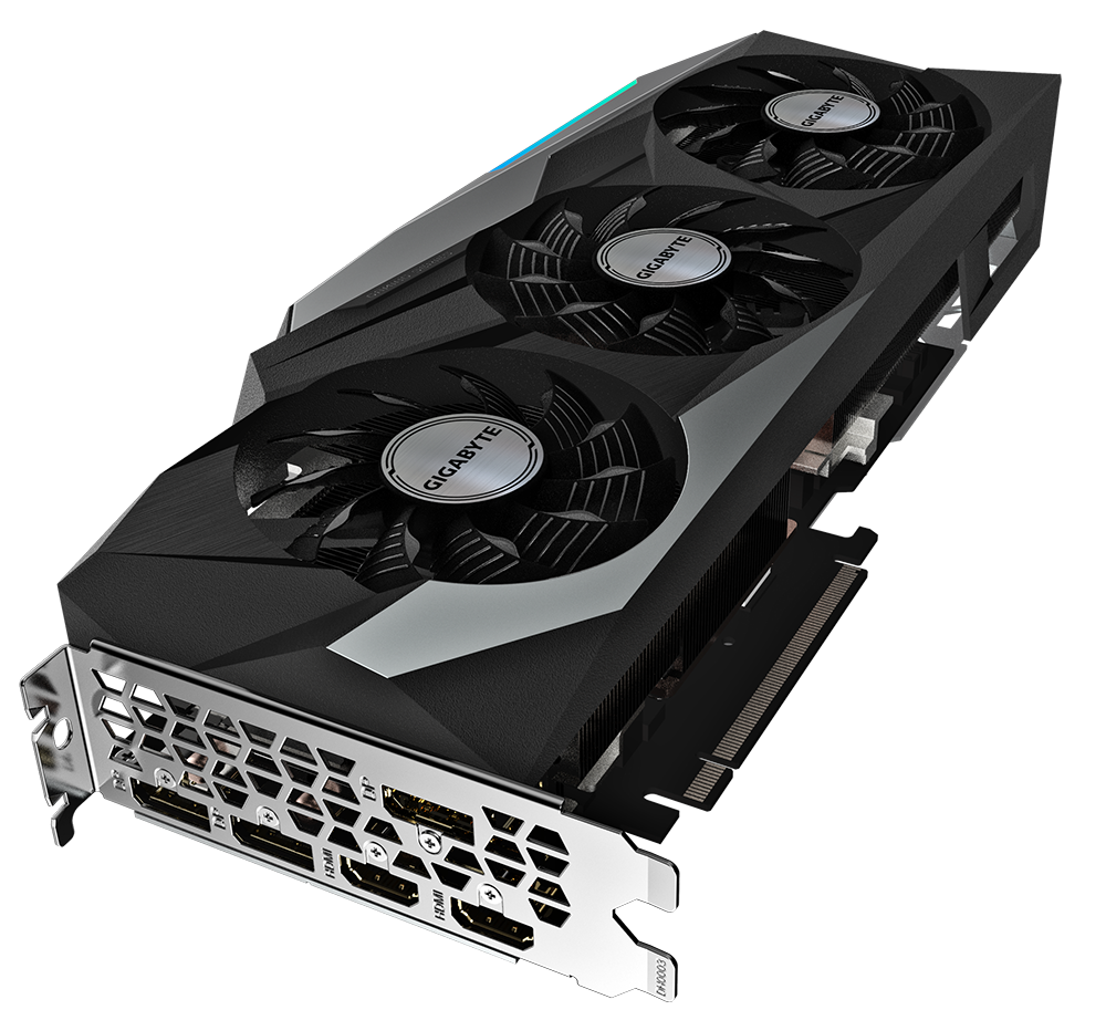 Відеокарта GIGABYTE GeForce RTX 3080 GAMING OC 10G (GV-N3080GAMING OC-10GD) із системою охолодження WINDFORCE 3X - фото 5 - id-p2112258737