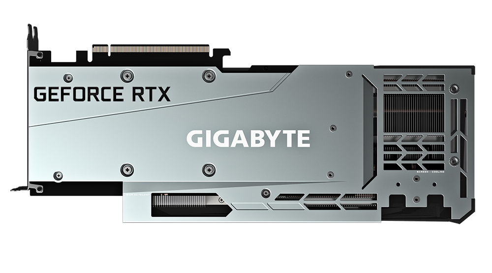 Видеокарта игровая GIGABYTE GeForce RTX 3080 GAMING OC 10G с стремя вентиляторами - фото 7 - id-p2112258737