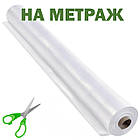 Плівка поліетиленова одношарова прозора 100 мкм ширина 3 м на метраж Планета Пластик, фото 2