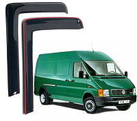 Дефлекторы окон, ветровики на Volkswagen LT II 1996-2006 (скотч) Г-образный AV-Tuning