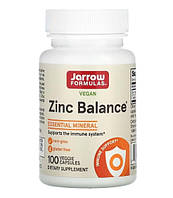 Баланс цинка Zinc Balance Jarrow Formulas, 100 капсул
