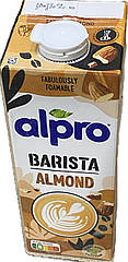 Мигдальне молоко Бариста Alpro Professional Almond 1л професійне рослинне