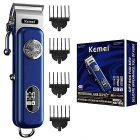 Універсальна машинка для стрижки волосся Kemei Km-1895 для барберів