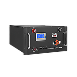 Акумулятор LP LiFePO4 48V (51,2V) - 230 Ah (11776Wh) (Smart BMS 200A) с LCD RM, фото 4