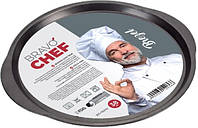 Форма BRAVO CHEF BREZEL форма для піци 38X35 cм (BC-10210)  TZP149, фото 3