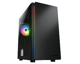 Ігровий корпус, 1*120 mm ARGB, вентилятори, Mini ITX/Micro ATX Cougar Purity RGB (Black) — MegaLavka