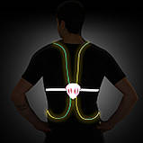 Жилет світловідбиваючий SEEYU Жовтий (11), фото 7