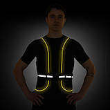 Жилет світловідбиваючий SEEYU Жовтий (11), фото 10