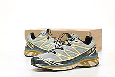 Чоловічі Кросівки Salomon XT-6 Softground LT ADV Blue / Саломон ХТ-6 Софтграунд ЛТ АДВ Блакитні, фото 4