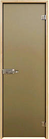 Двері міжкімнатні Aqua Bronze Sateen 2000х700