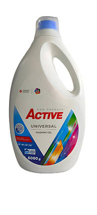 Гель для прання Active Universal 6л, фото 1