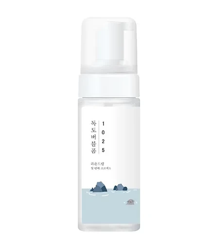 Очищуюча пінка для проблемної шкіри ROUND LAB 1025 Dokdo Bubble Foam 150 ml