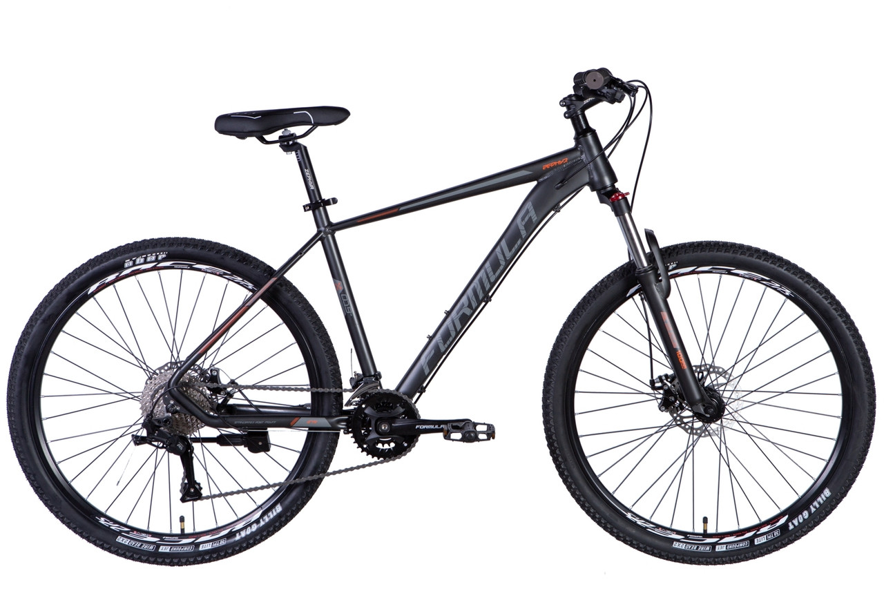 Велосипед AL 27.5" Formula ZEPHYR 3.0 AM DD рама- 2024 (чорний (м))