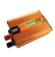 Перетворювач інвертор напруги - 200W AC/DC 12V UKC + Автомобільний вакуумний пилосос - 12V Vacuum Cleaner