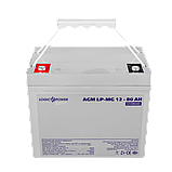 Акумулятор мультигелевий LP-MG 12V - 80 Ah Silver, фото 3