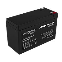 Акумулятор AGM LP 12V - 7 Ah Silver