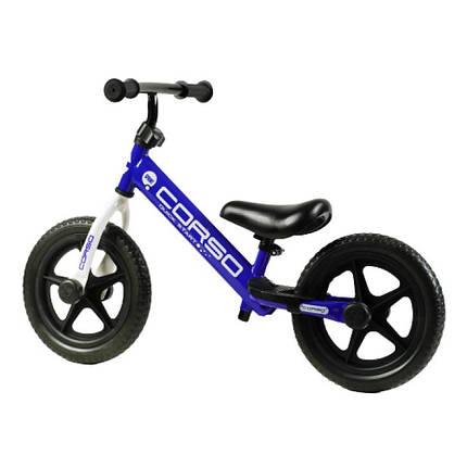 Дитячий беговел "CORSO SPRINT" 12 дюймів (колеса EVA, підставка для ніг, сталева рама) JR-96033, фото 3