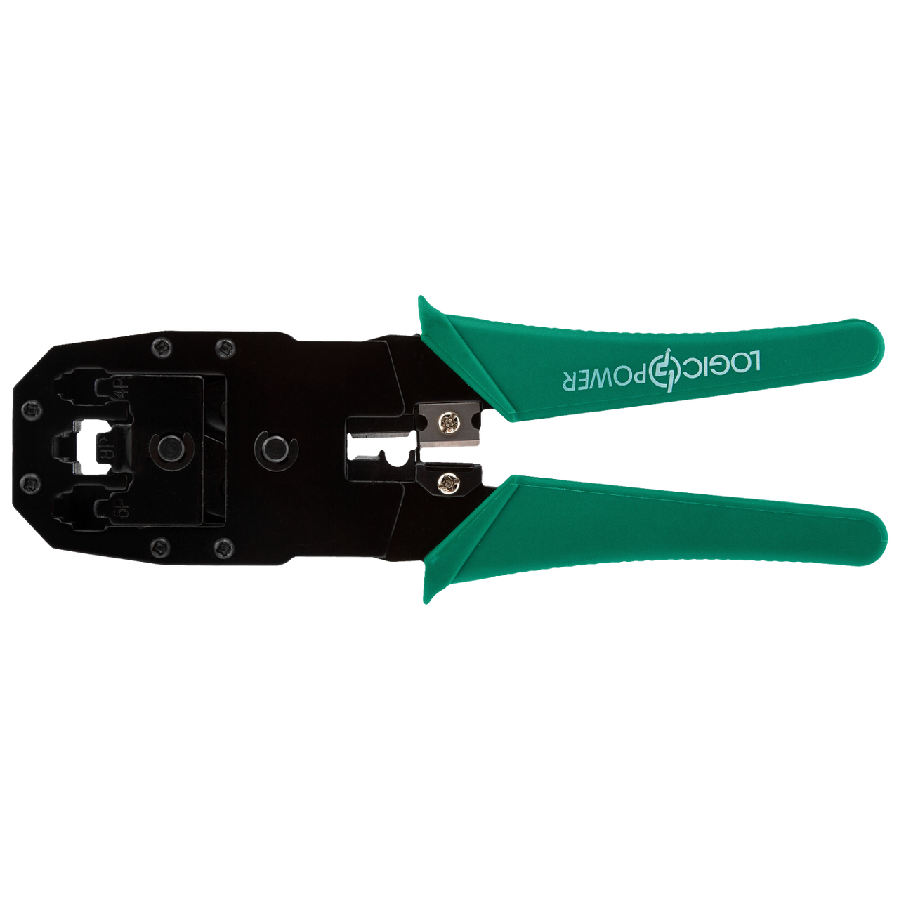 Інструмент для обтискання RJ45 (8P8C) та RJ12/11 (6P6C) LPT-15 (резиновые ручки)