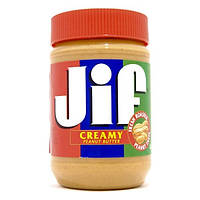 Арахісова паста-крем JIF Creamy Peanut Butter 454г