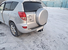Фаркоп Toyota Rav4 III 2006-2013 (Тойота Рав 4) гак на болтах Американська вставка під квадрат