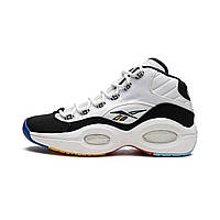 REEBOK QUESTION MID WHITE/BLACK H01321