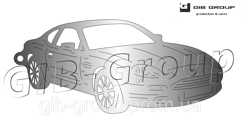 Брелок Aston Martin DB7 1994-2004 на автомобільні ключі