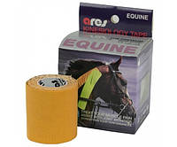 Кинезио тейп для животных Ares Equine 5см х 5м (Неоновый оранжевый)