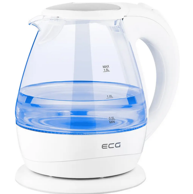 Чайник електричний скляний 1.5л ECG RK 1520 Glass