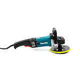 Шліфмашина полірувальна з регулятором оборотів 3200 об/хв Makita 9237CB 1200 Вт, фото 4